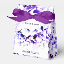 Elegante Violets Hochzeit Geschenkschachtel