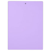 Elegante Violett-Floral-Zwischenablage anpassbar Klemmbrett (Rückseite)