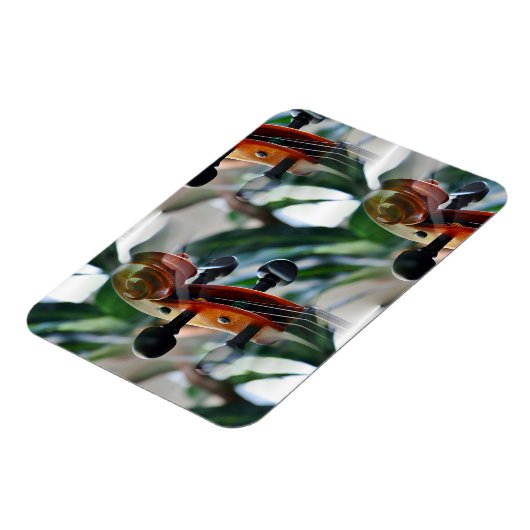 Elegante Violin Scroll Magnet (Linke Seite)