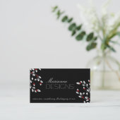 Elegante Visitenkarte (Stehend Vorderseite)