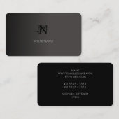 Elegante Visitenkarte (Vorne/Hinten)