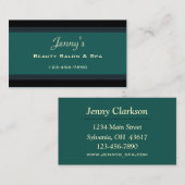 Elegante Visitenkarte (Vorne/Hinten)