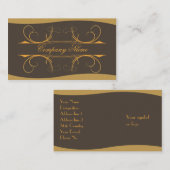 Elegante Visitenkarte (Vorne/Hinten)