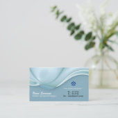 elegante Visitenkarte (Stehend Vorderseite)