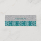 Elegante Visitenkarte (Rückseite)