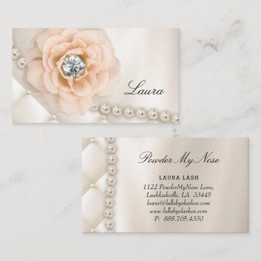 Elegante Visitenkarte (Vorne/Hinten)