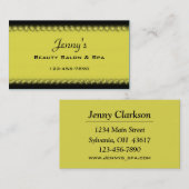 Elegante Visitenkarte (Vorne/Hinten)