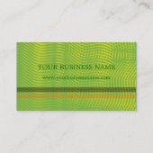 Elegante Visitenkarte (Rückseite)