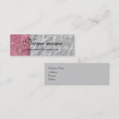 "Elegante" Visitenkarte (Vorne/Hinten)