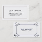 Elegante Visitenkarte (Vorne/Hinten)