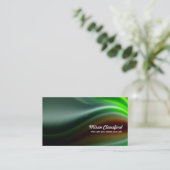 elegante Visitenkarte (Stehend Vorderseite)