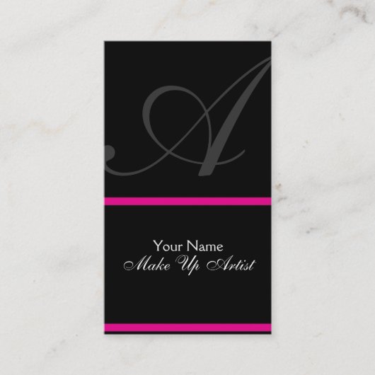 Elegante Visitenkarte (Vorderseite)