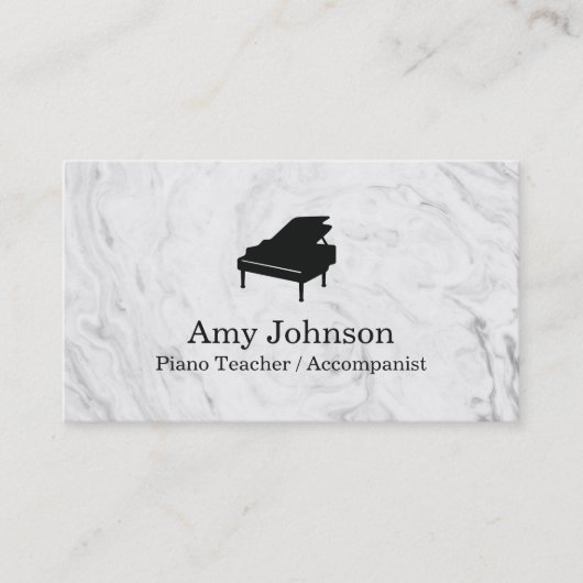 Elegante Visitenkarte (Vorderseite)