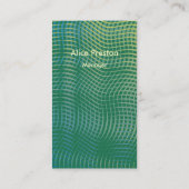 Elegante Visitenkarte (Rückseite)