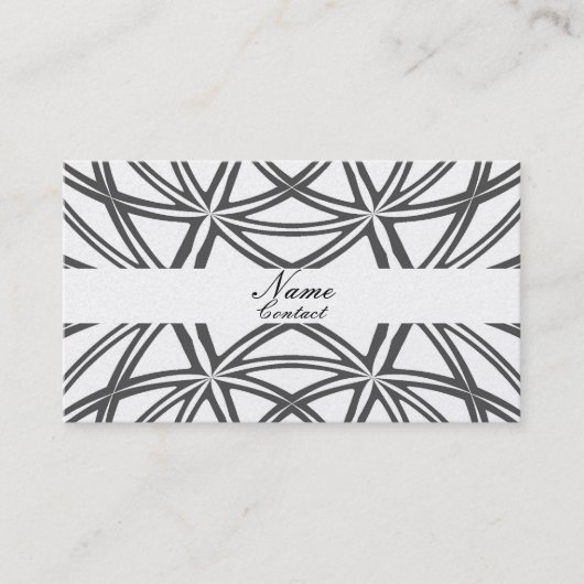 Elegante Visitenkarte (Vorderseite)
