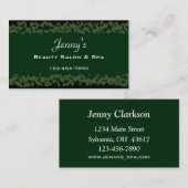 Elegante Visitenkarte (Vorne/Hinten)