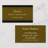 Elegante Visitenkarte (Vorne/Hinten)