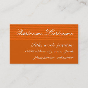 Elegante Visitenkarte