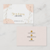 Elegante Visitenkarte (Vorne/Hinten)