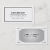 Elegante Visitenkarte (Vorne/Hinten)