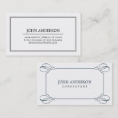 Elegante Visitenkarte (Vorne/Hinten)