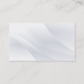 Elegante Visitenkarte (Rückseite)