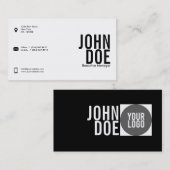 Elegante Visitenkarte (Vorne/Hinten)