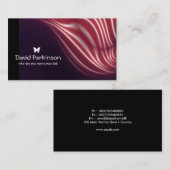 elegante Visitenkarte (Vorne/Hinten)