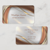 Elegante Visitenkarte (Vorne/Hinten)