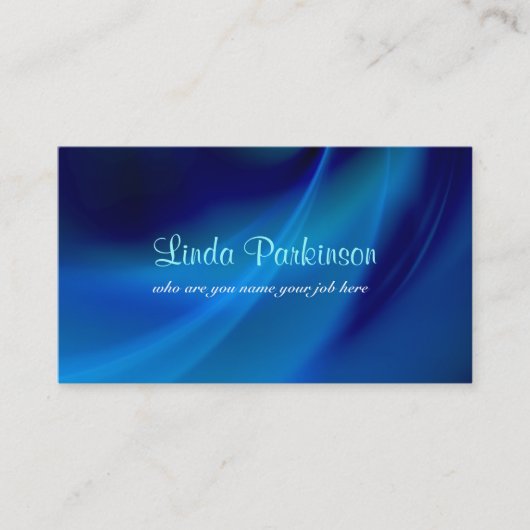 elegante Visitenkarte (Vorderseite)