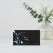 Elegante Visitenkarte (Stehend Vorderseite)