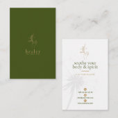 Elegante Visitenkarte (Vorne/Hinten)