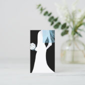 elegante Visitenkarte (Stehend Vorderseite)