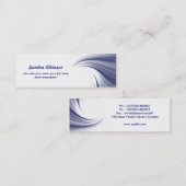 elegante Visitenkarte (Vorne/Hinten)