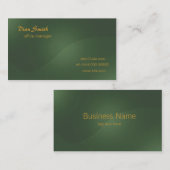 Elegante Visitenkarte (Vorne/Hinten)