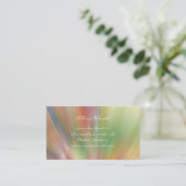 Elegante Visitenkarte (Stehend Vorderseite)