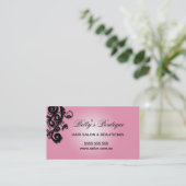 Elegante Visitenkarte (Stehend Vorderseite)