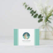 Elegante Visitenkarte der Türkei (Stehend Vorderseite)