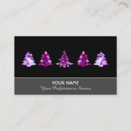 Elegante Visitenkarte für Funkeldienste