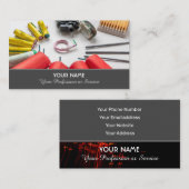 Elegante Visitenkarte für Funkeldienste (Vorne/Hinten)