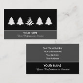 Elegante Visitenkarte für Funkeldienste (Vorne/Hinten)