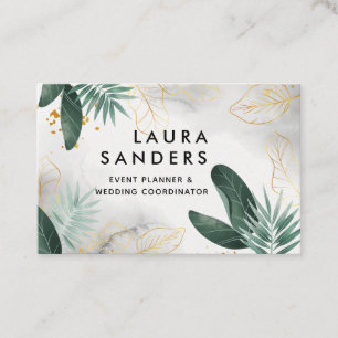 Elegante Visitenkarte für Hochzeiten und Veranstal