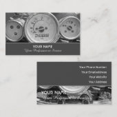 Elegante Visitenkarte für Motorradexperten (Vorne/Hinten)