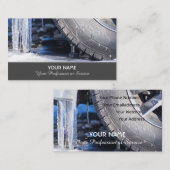 Elegante Visitenkarte für Rad- und Reifenexperten (Vorne/Hinten)