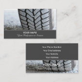 Elegante Visitenkarte für Rad- und Reifenexperten (Vorne/Hinten)