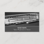 Elegante Visitenkarte für Rolltreppenexperten (Vorderseite)