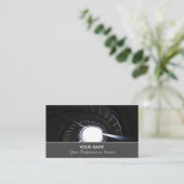 Elegante Visitenkarte für Rolltreppenexperten (Stehend Vorderseite)