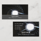 Elegante Visitenkarte für Rolltreppenexperten (Vorne/Hinten)