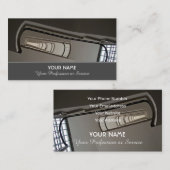 Elegante Visitenkarte für Rolltreppenexperten (Vorne/Hinten)