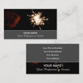 Elegante Visitenkarte für Service-Experten (Vorne/Hinten)